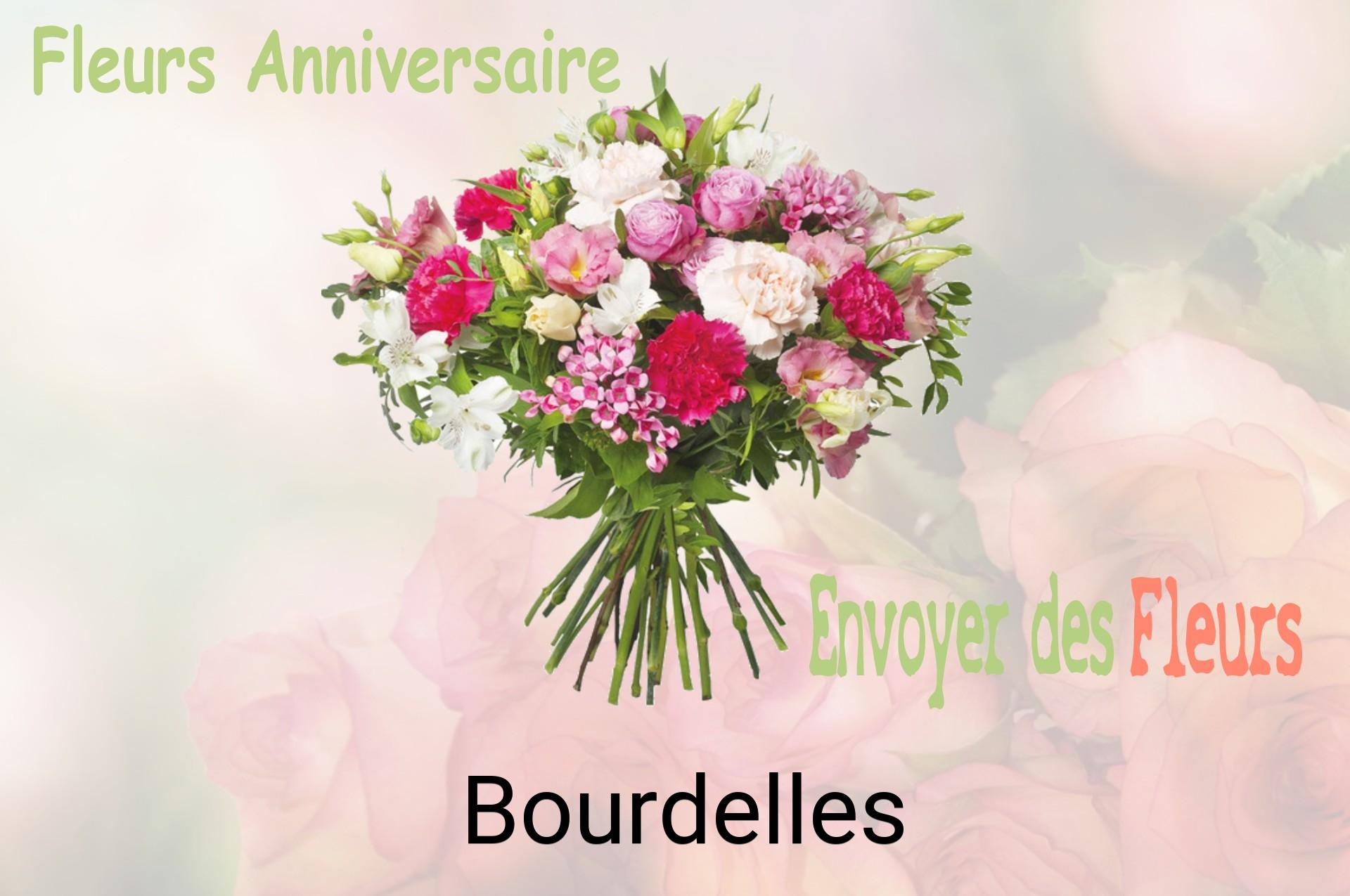 Bouquet de fleurs d’anniversaire livré à Bourdelles
