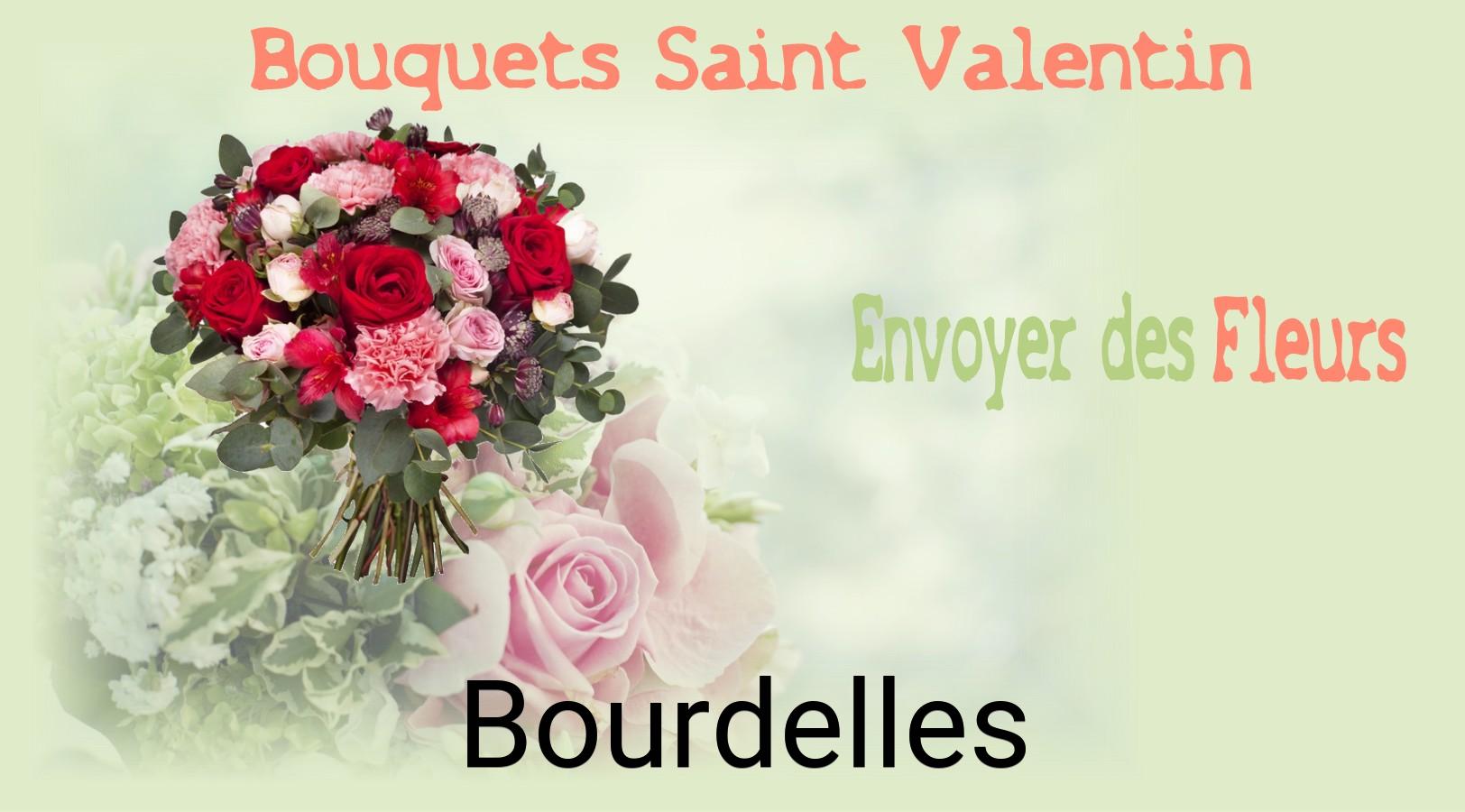 Roses de Saint-Valentin livrées à Bourdelles